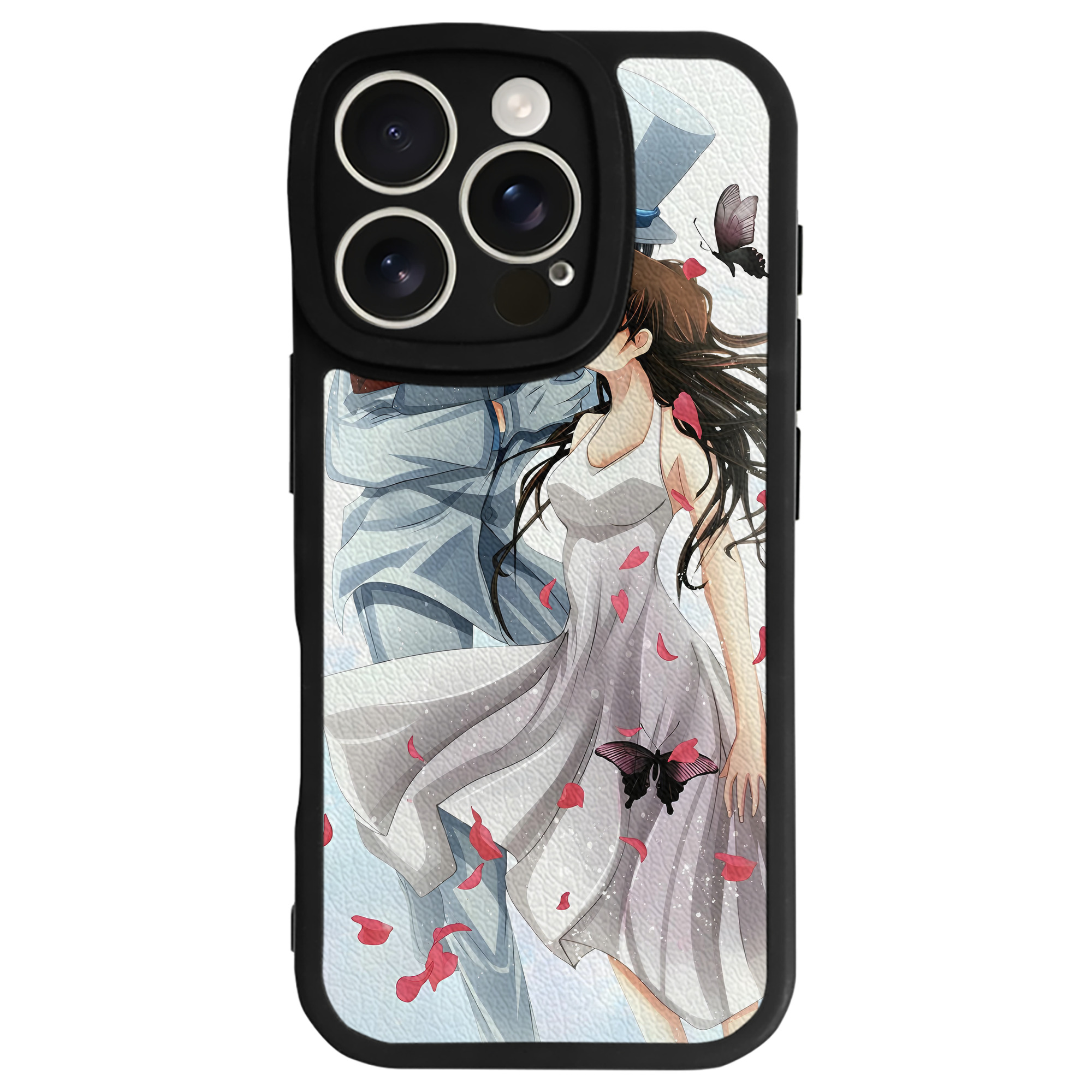 （画像用） 名探偵コナン Detective Conan 【iPhone 16シリーズ対応】シリコンスマホケース（レザー調） 材質：シリコン
